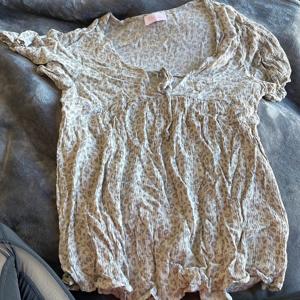 Pink Lily cheetah shirt